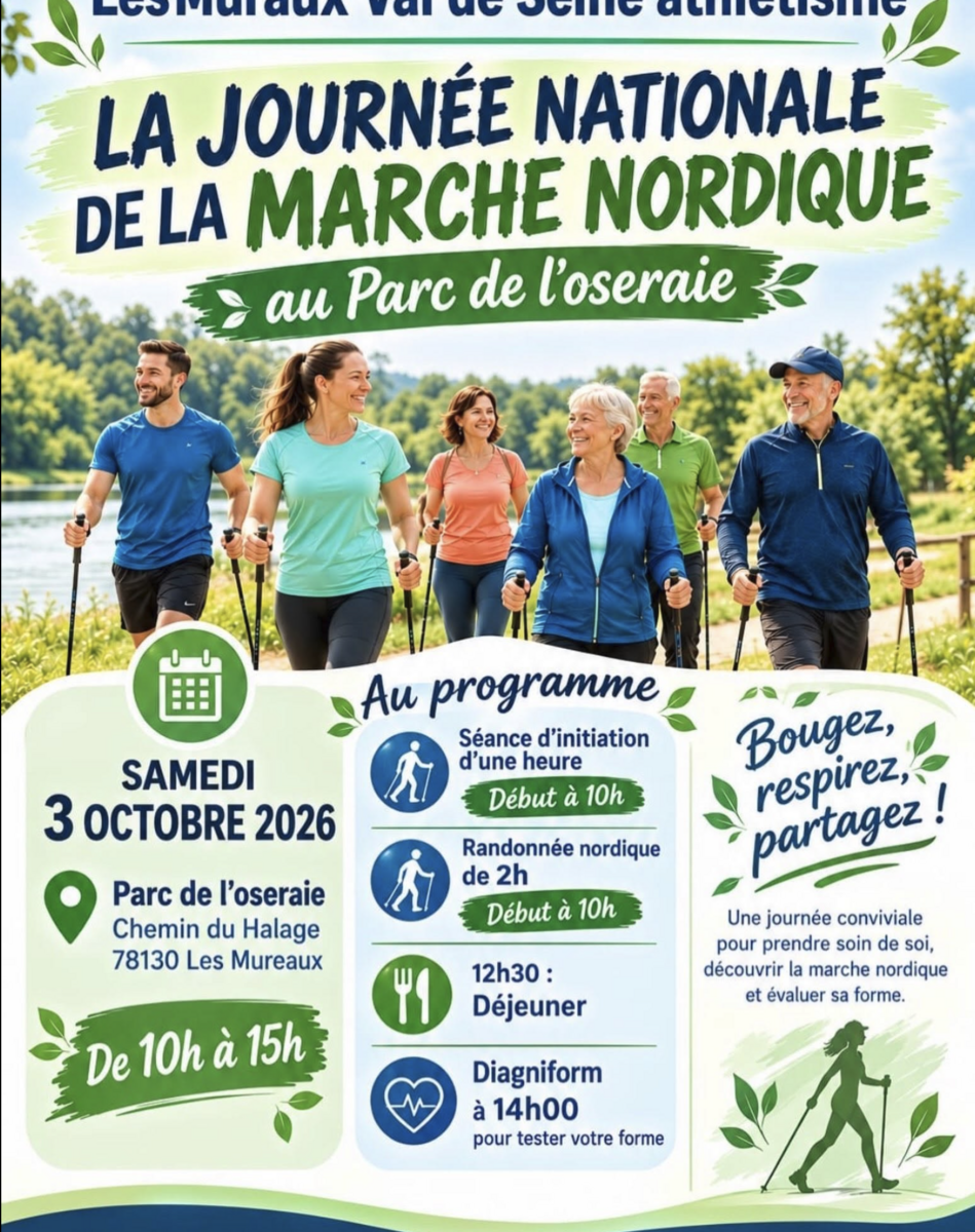 Venez découvrir la marche nordique !