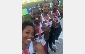 Les sauteuses du GPS&amp;O Athlétisme montent sur le podium national en Triple Saut ! 🥉