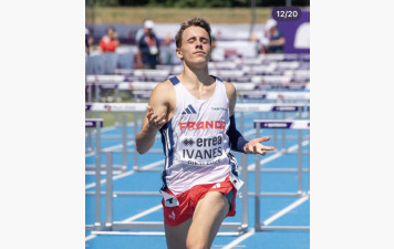 🥉 Pierre IVANES décroche le bronze aux Championnats d'Europe U18 !