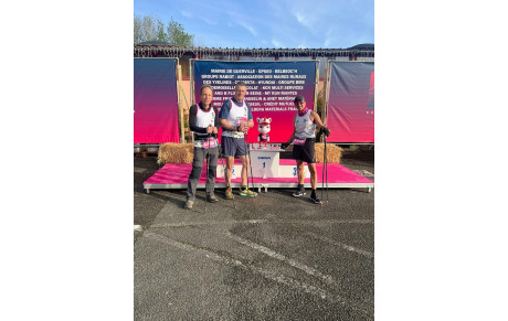 Derniers résultats du groupe compétition de la section Marche Nordique