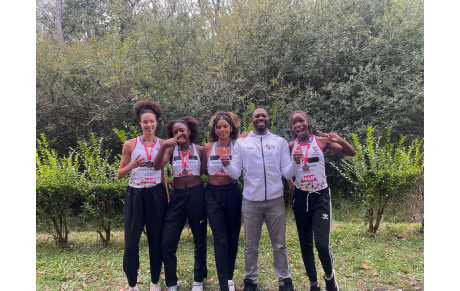 Le collectif Triple Saut féminin confirme et décroche une nouvelle médaille nationale ! 🥉