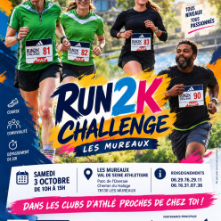 Le RUN 2K CHALLENGE débarque aux Mureaux !